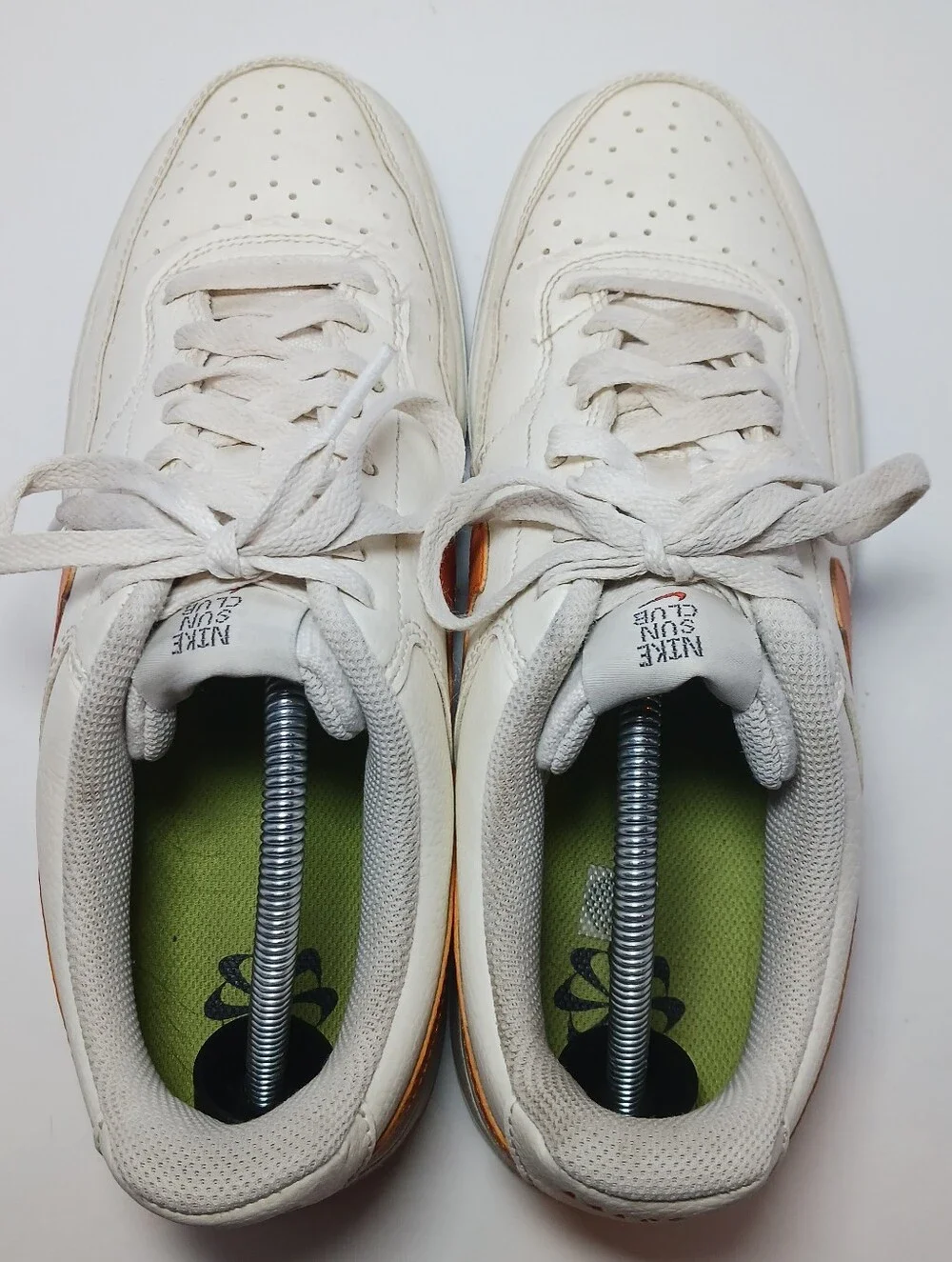 Nike Court Vision Low Mens Sneakers 11.5 Sun Club Sail Hot Curry DH2987-104